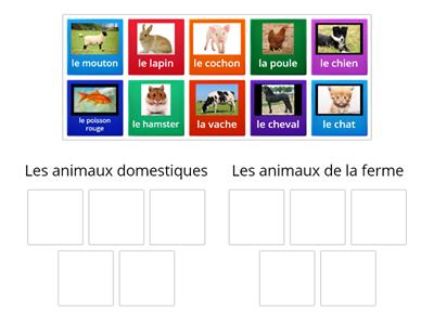 Les animaux