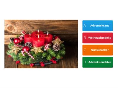 Quiz Advent und Weihnachten in Deutschland