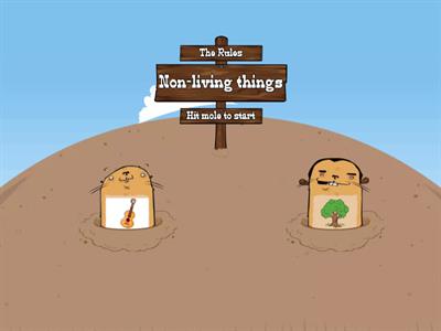 Living things and non-living things