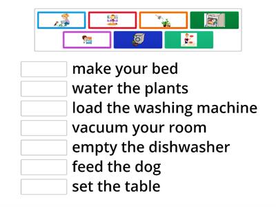 Go Getter 3 - Unit1 -  Household chores