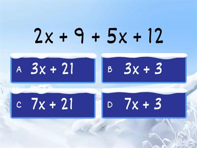 G7-W1-Simplify algebraic expressions