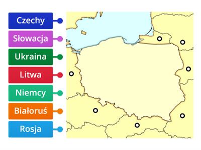 Jakie państwa sąsiadują z Polską?