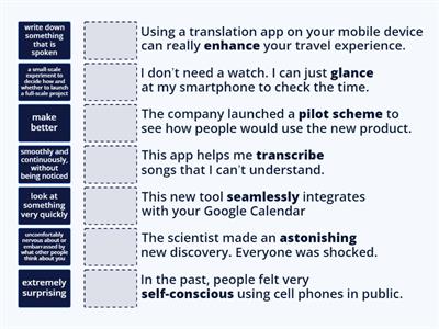 Vocabulary II | Describing Technology