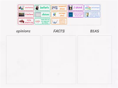 identifying facts, opinion & bias