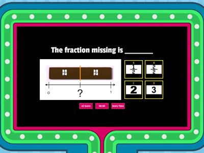 Fractions on Number Lines 0-1
