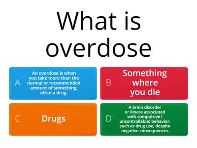 Drugs and Alcohol Quiz