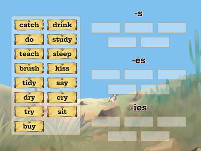  Verbs in Present Simple tense