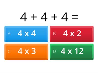 Repeated Addition