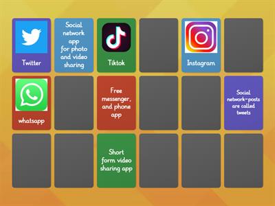 Social media and apps