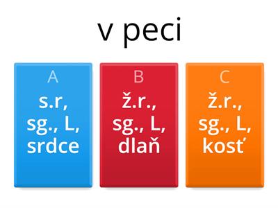 SJL5 - Skloňovanie podstatných mien - vzor, číslo, pád, rod