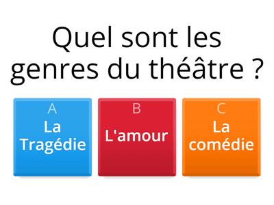 Quiz Théatre 