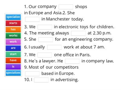 Business Result Pre-Intermediate- Unit 1