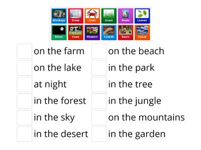 Nature and preposition