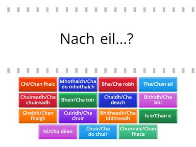 Different words for 'Yes' and 'No' in Gaelic 1