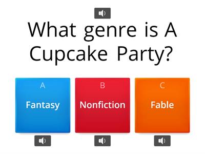 A Cupcake Party Assessment