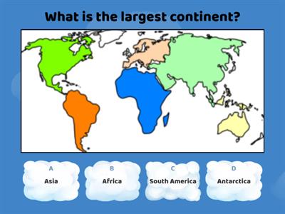 Social Studies Revision Oceans, Continents and the Caribbean
