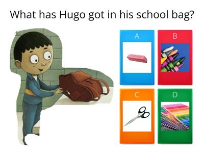 SF1 Hugo's school bag 