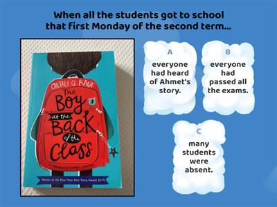 THE BOY AT THE BACK OF THE CLASS - CH 12 "SYRAH AND THE SEA" - by Kitty.