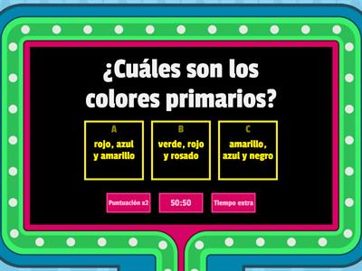 COLORES PRIMARIOS 