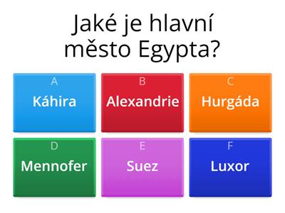 Egypt - opakování