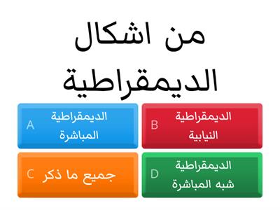 مفهوم الديمقراطية و اهدافها 