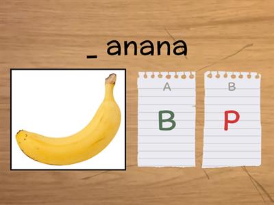 Is it letter B or P?