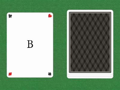 Aa -Bb Cards