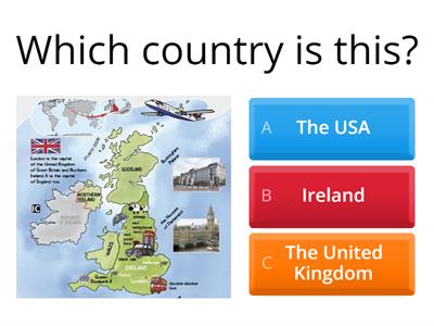 English-speaking countries (The UK)