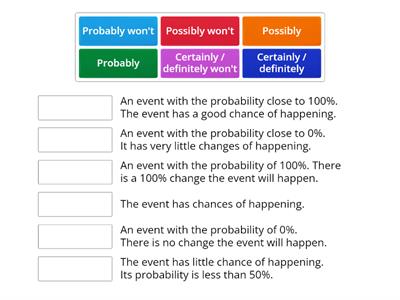 Probability Match up