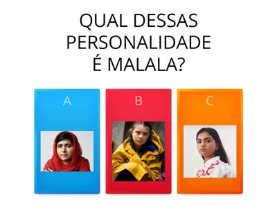 MALALA: UMA MULHER INCRÍVEL!