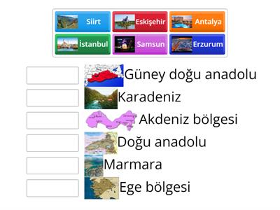 Türkiye illeri hangi bölgede? 