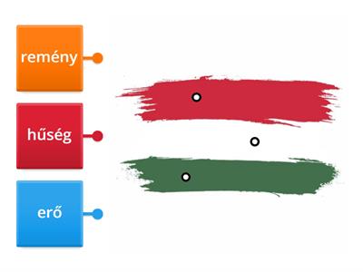 Magyar zászló színei