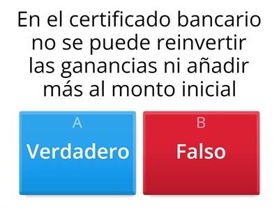 Certificado Bancario