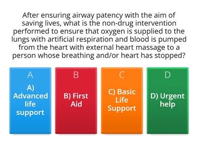 Basic Life Support (Adults)