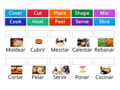 Recipe vocabulary