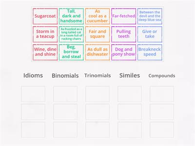 Lexical chunks