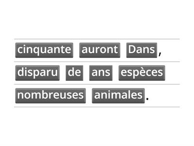 Ordre des mots dans la phrase : le futur antérieur