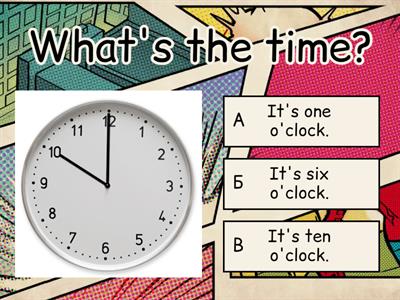 Quick Minds 3 Unit 9 What's the time?