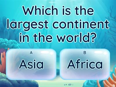 Continents Quiz