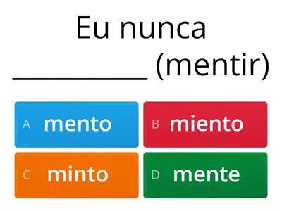 Jogo dos verbos - 5º ano ORIGINAL