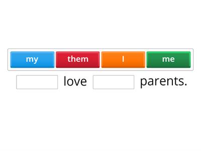 Subject/Object Pronoun Practice