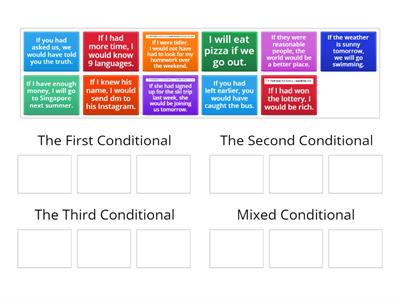 CONDITIONALS (Type 1 & 2 & 3 & Mixed Cond)