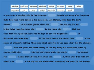 Narrative tenses