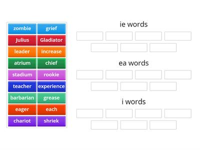 Amplify Spelling List #3