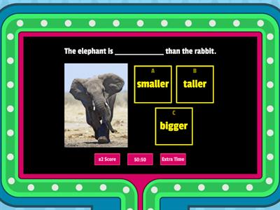 Animals Comparatives