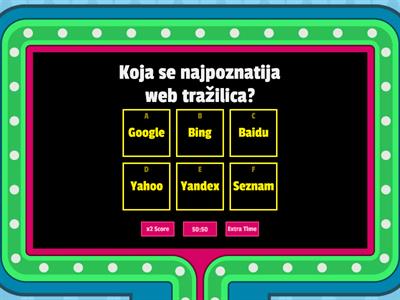 Internet servisi - Quiz