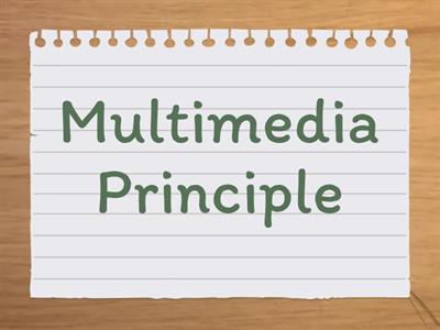 Multimedia Design Principles
