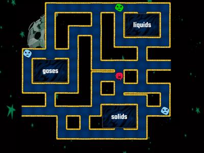 Solids, Liquids and Gases (Pacman)