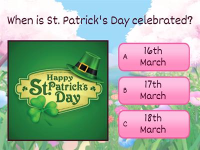 St. Patrick's Day quiz