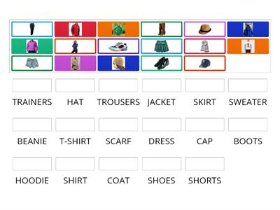 Beginners - Clothes Vocabulary